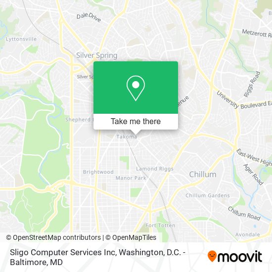 Sligo Computer Services Inc map