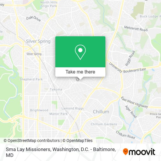 Sma Lay Missioners map