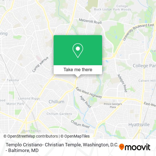 Templo Cristiano- Christian Temple map