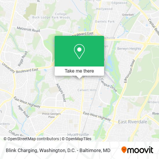 Mapa de Blink Charging