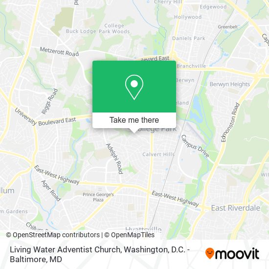 Living Water Adventist Church map