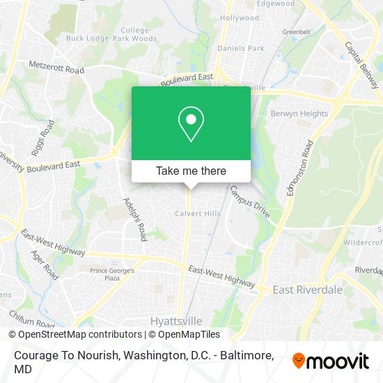 Mapa de Courage To Nourish