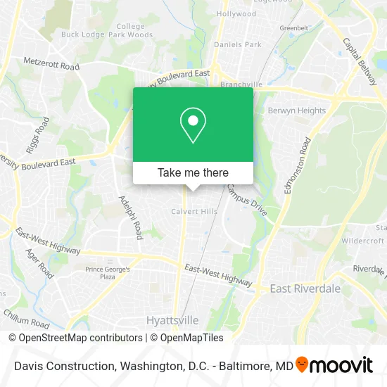 Davis Construction map