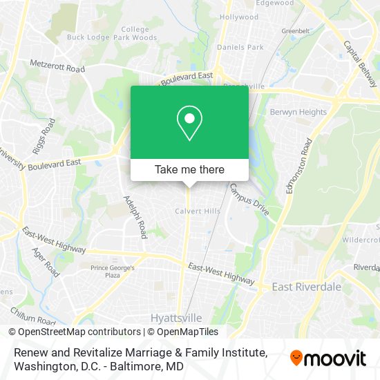 Renew and Revitalize Marriage & Family Institute map