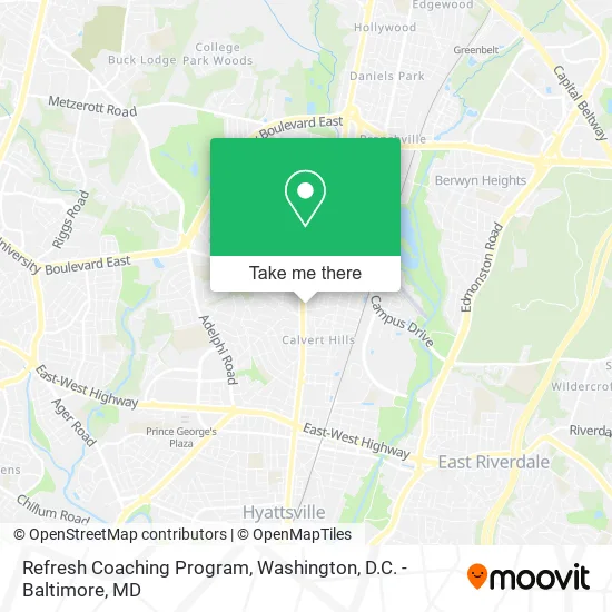 Mapa de Refresh Coaching Program