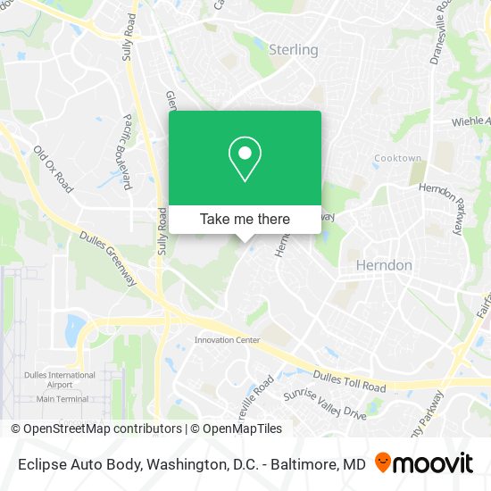 Eclipse Auto Body map