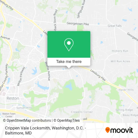 Crippen Vale Locksmith map