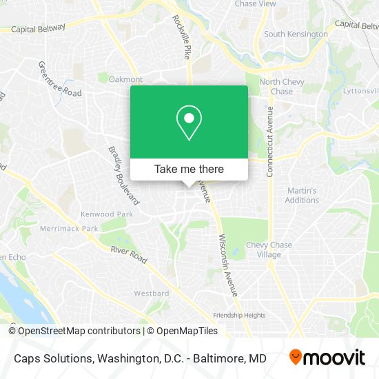 Caps Solutions map