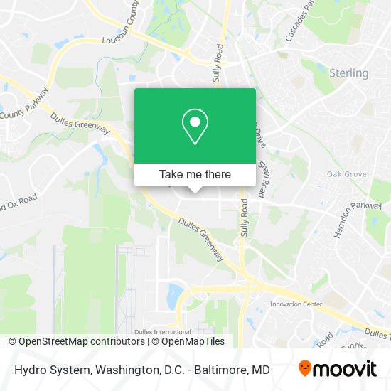 Hydro System map