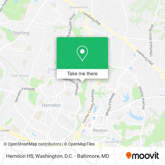 Mapa de Herndon HS