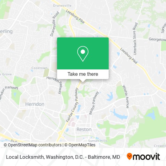 Local Locksmith map