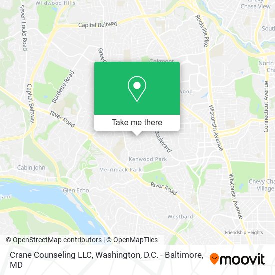 Crane Counseling LLC map