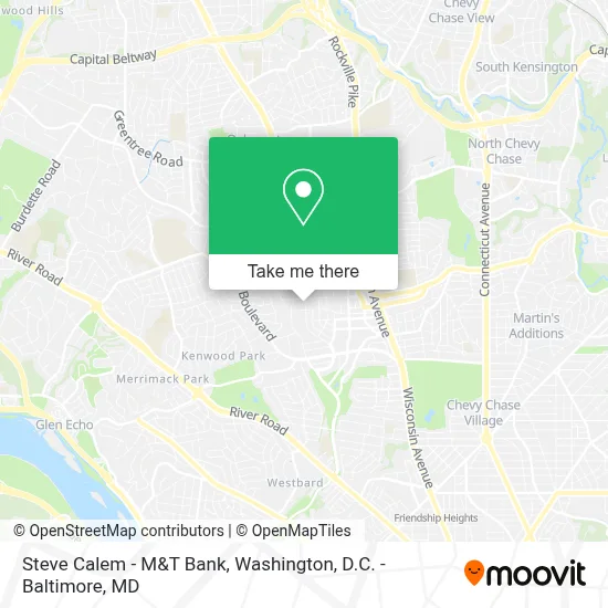Steve Calem - M&T Bank map