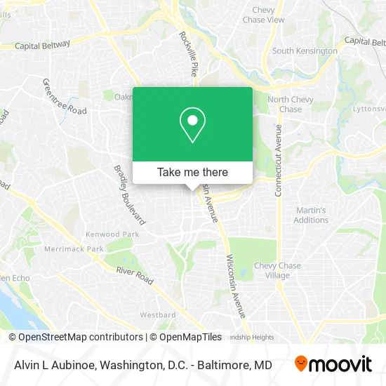 Mapa de Alvin L Aubinoe