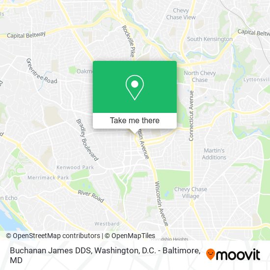 Mapa de Buchanan James DDS