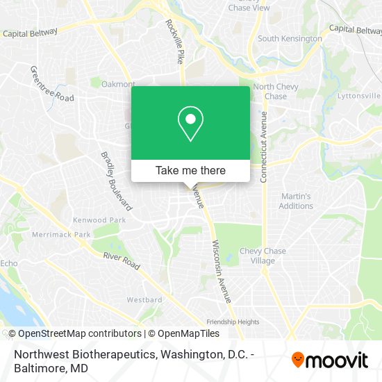 Mapa de Northwest Biotherapeutics