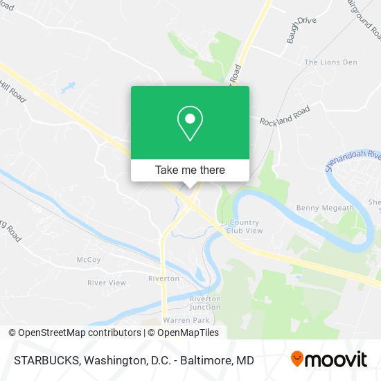 STARBUCKS map