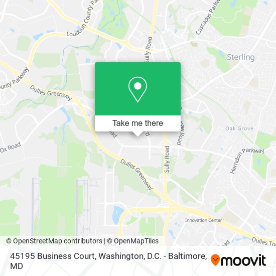 45195 Business Court map