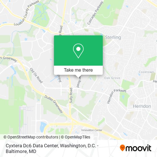 Cyxtera Dc6 Data Center map