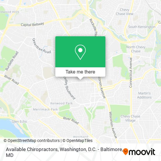 Mapa de Available Chiropractors