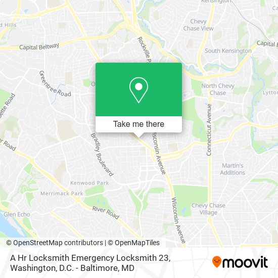 Mapa de A Hr Locksmith Emergency Locksmith 23