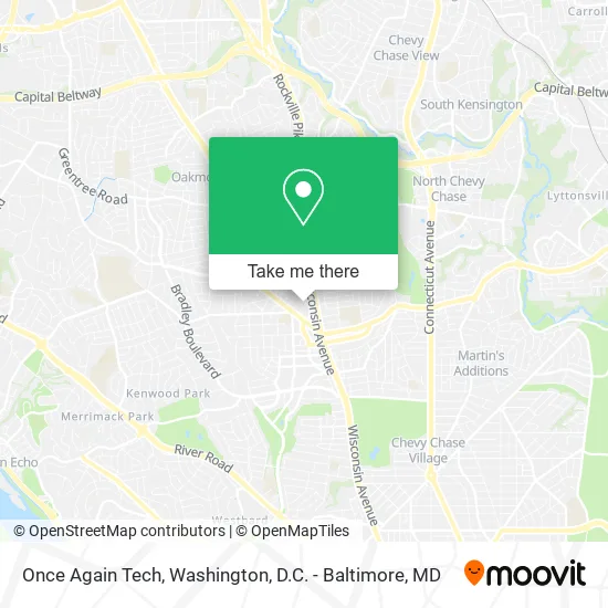 Once Again Tech map