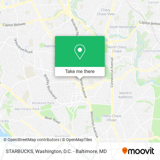 STARBUCKS map