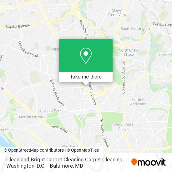 Clean and Bright Carpet Cleaning Carpet Cleaning map