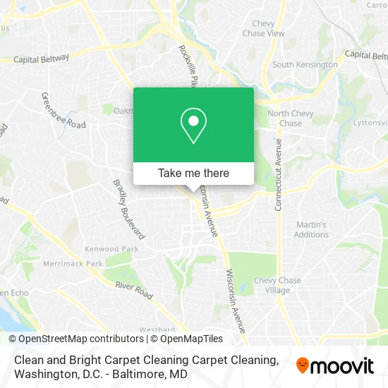 Mapa de Clean and Bright Carpet Cleaning Carpet Cleaning