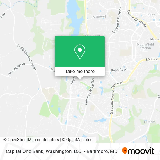 Capital One Bank map