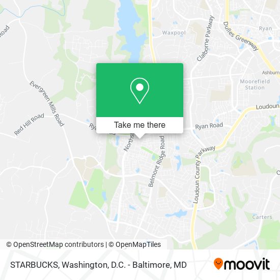 STARBUCKS map