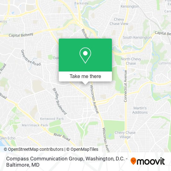 Compass Communication Group map