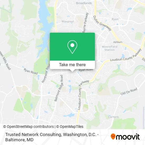Trusted Network Consulting map