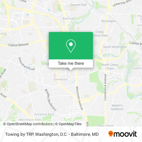 Towing by TRP map