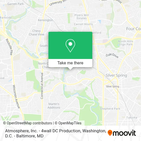 Atmosphere, Inc. - 4wall DC Production map