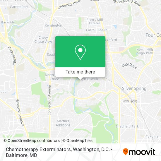 Chemotherapy Exterminators map