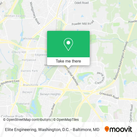 Elite Engineering map