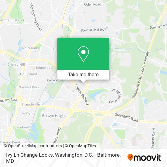 Ivy Ln Change Locks map