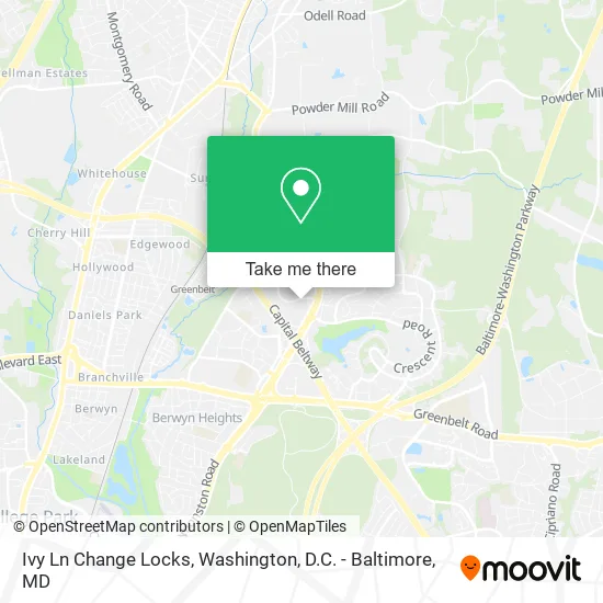 Ivy Ln Change Locks map