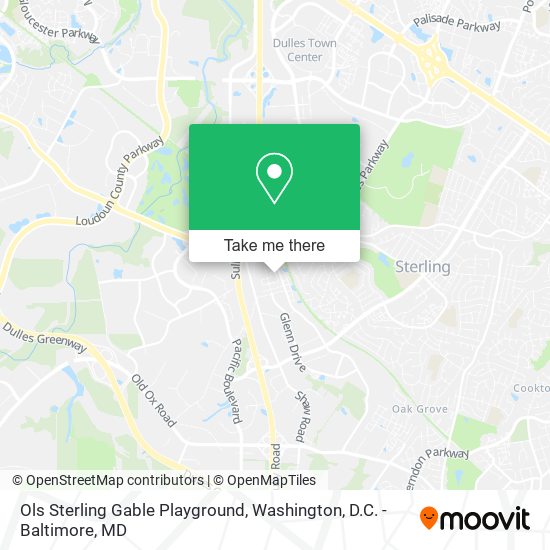 Ols Sterling Gable Playground map