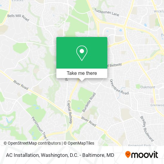 Mapa de AC Installation