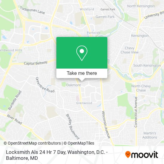 Mapa de Locksmith Als 24 Hr 7 Day