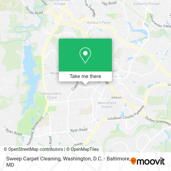 Sweep Carpet Cleaning map