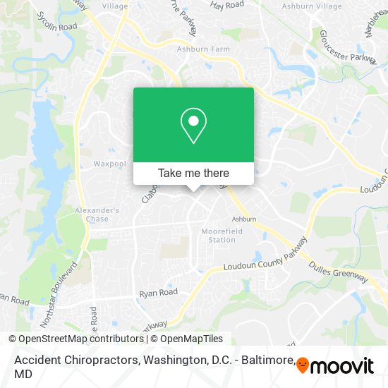 Mapa de Accident Chiropractors