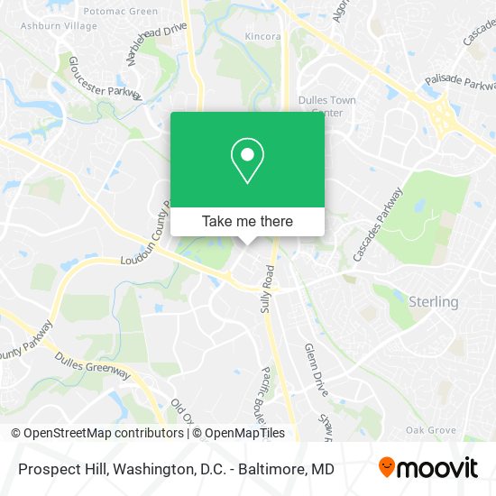 Prospect Hill map