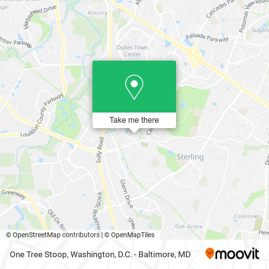 One Tree Stoop map