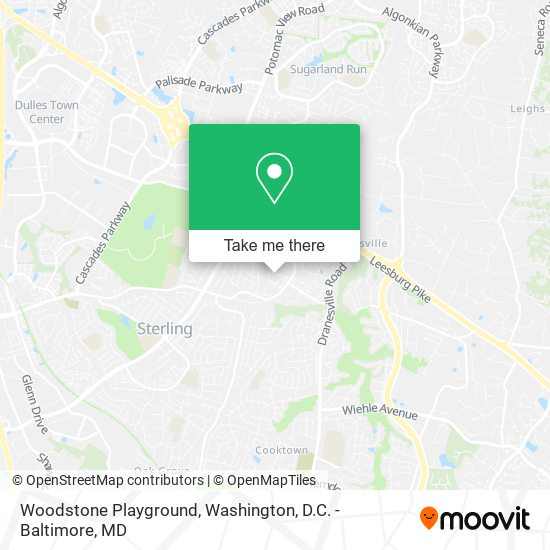 Mapa de Woodstone Playground