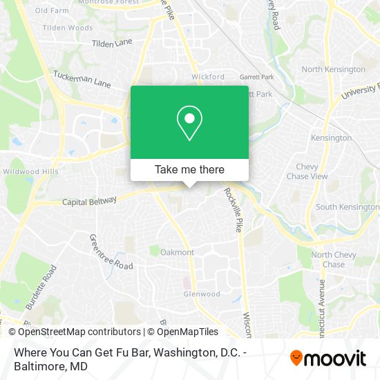 Where You Can Get Fu Bar map