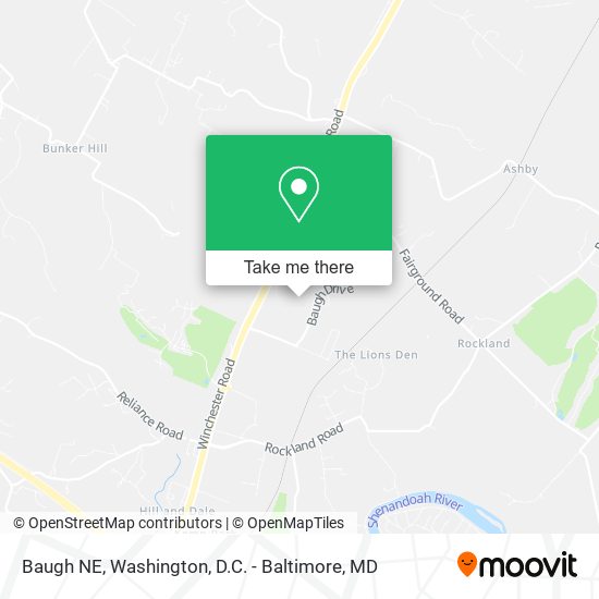 Baugh NE map