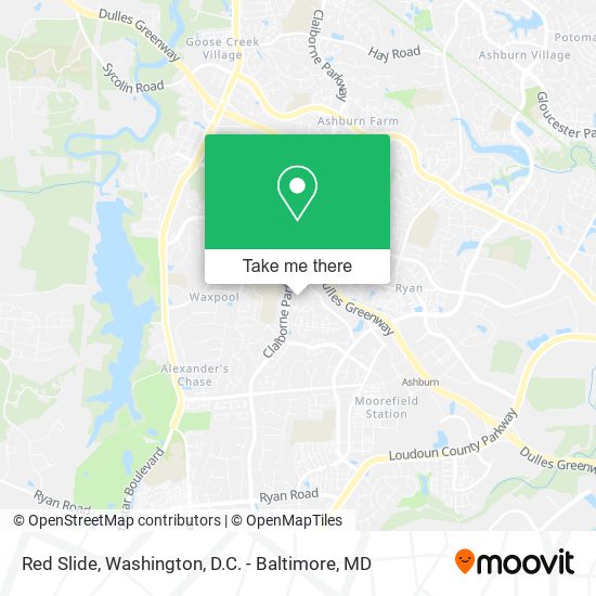 Red Slide map